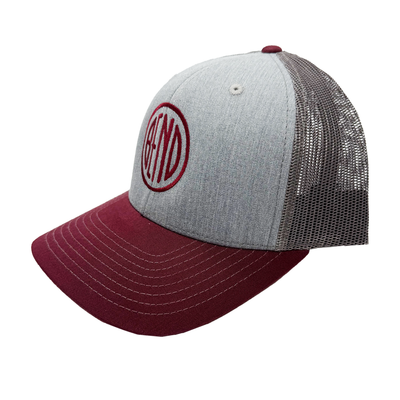 Trucker Hat Bend Logo