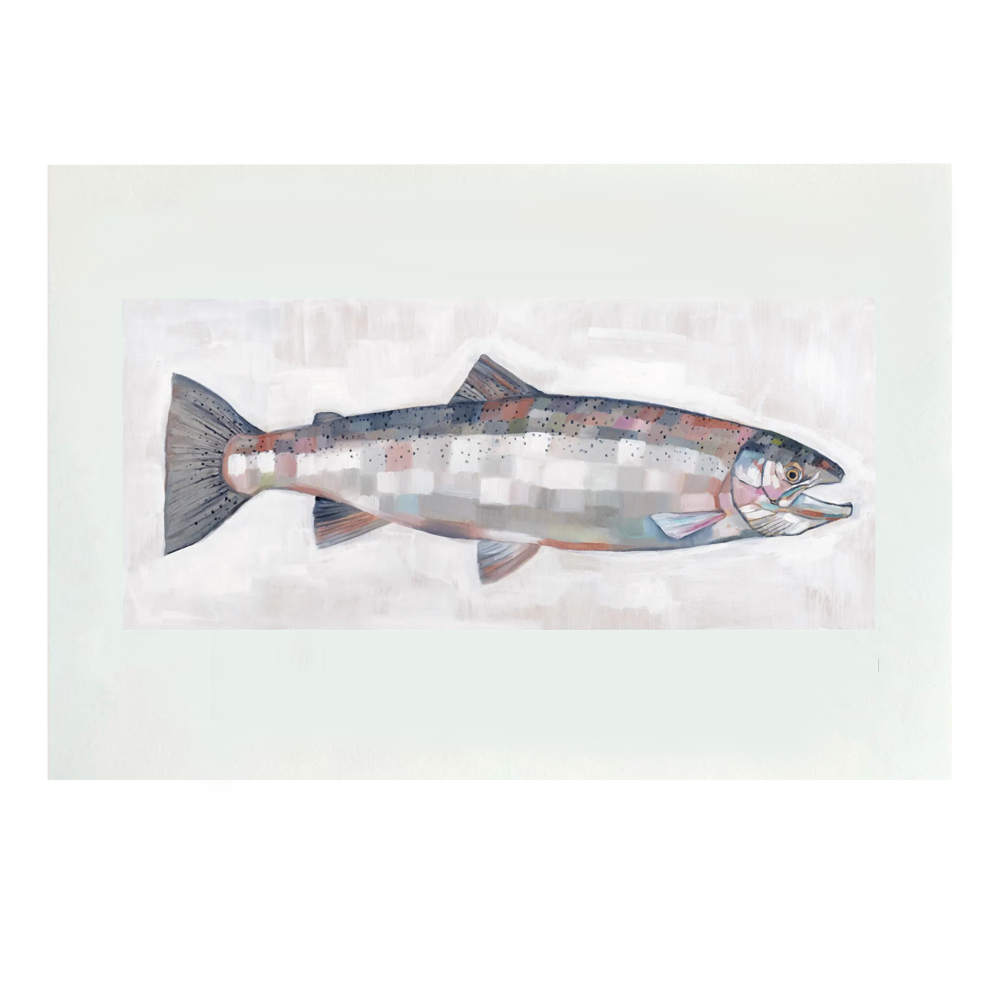 Chrome Steelhead Print