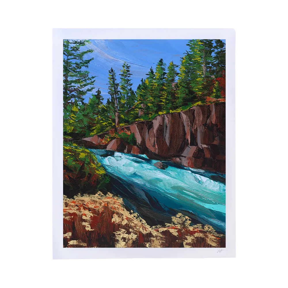Deschutes River Print