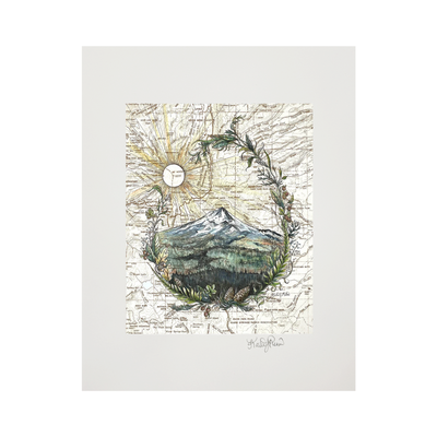 East Wy'east Print