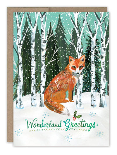 Wonderland Fox Card Set