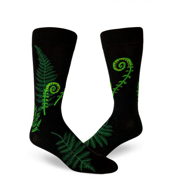 Men's Ferns And Fiddleheads Crew Socks