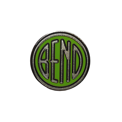 Bend Hard Enamel Lapel Pin