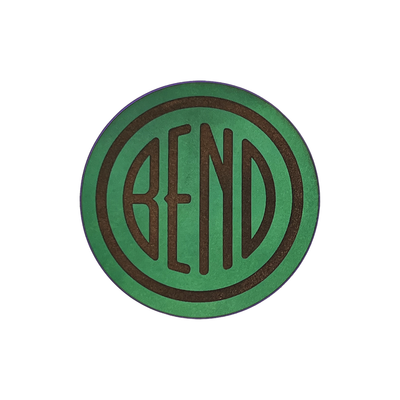 Bend Leather Coaster