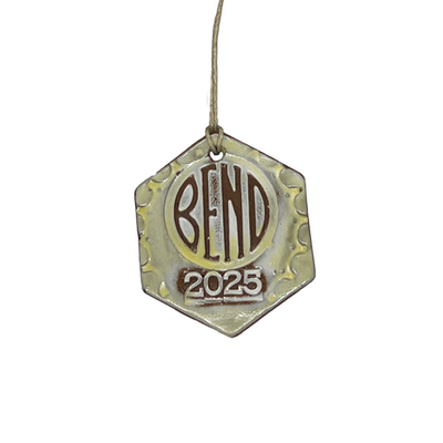2025 Bend Logo Ceramic Ornament