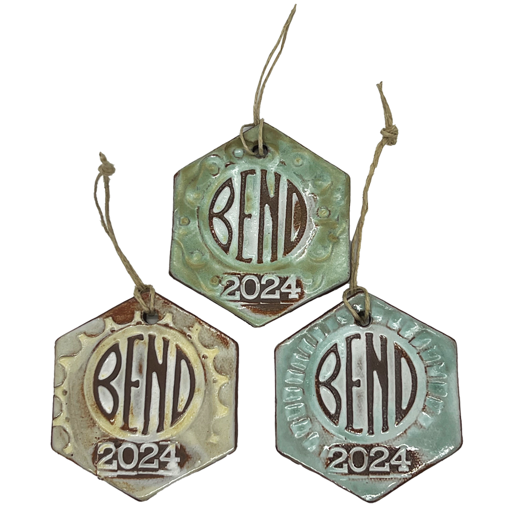 2024 Bend Logo Ceramic Ornament