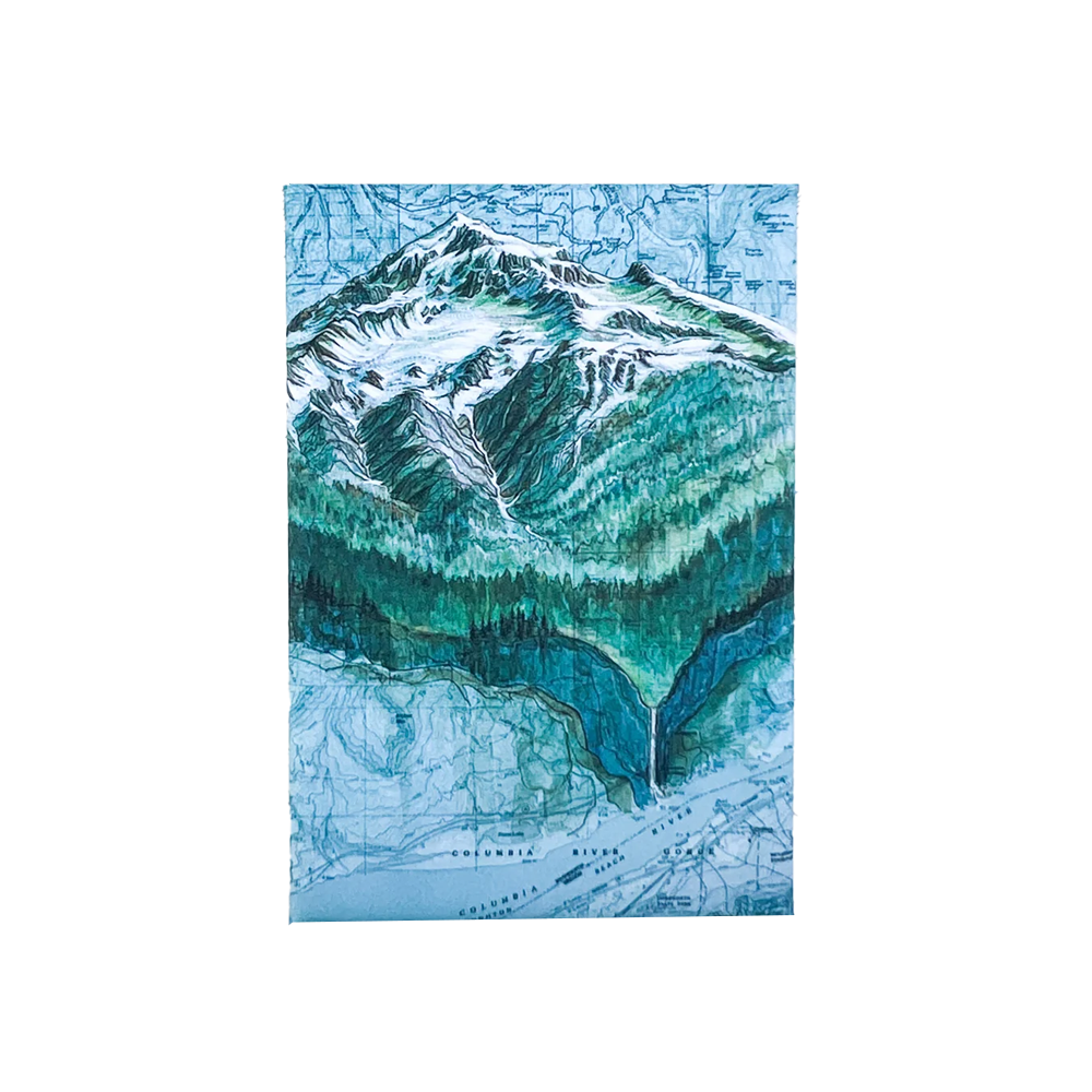 Mt Hood Falls Magnet