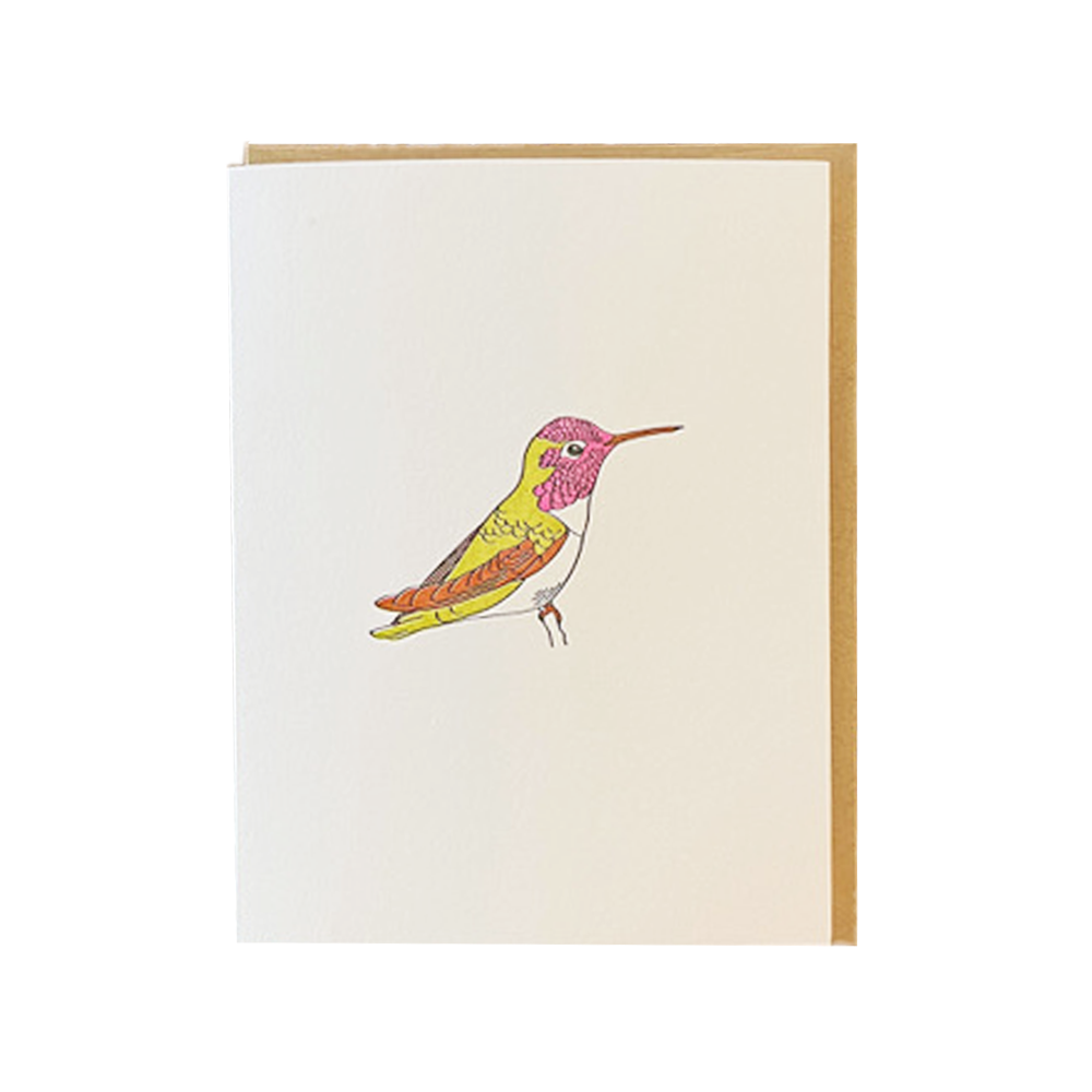 Hummingbird Card