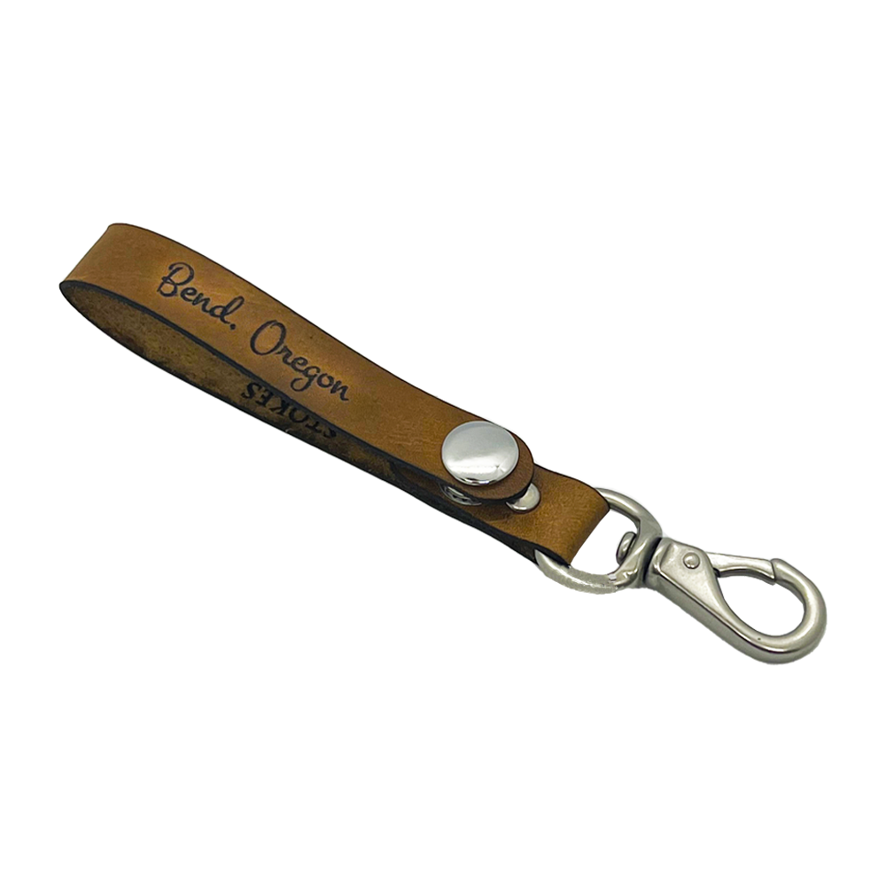 Leather Keychain Strap – The Bend Store