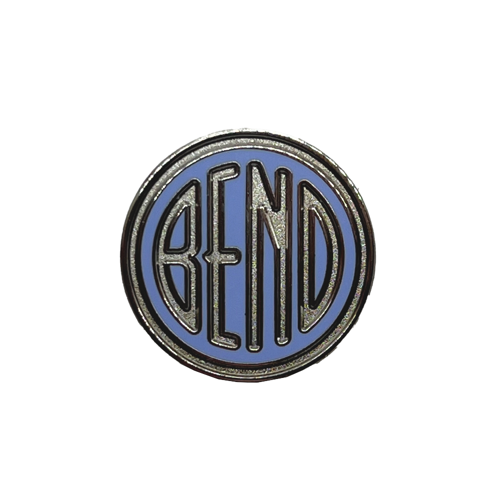 Bend Hard Enamel Lapel Pin