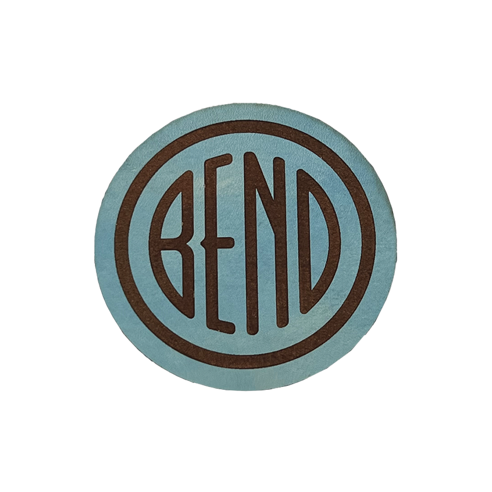 Bend Leather Coaster