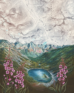 North Cascade Maple Pass Print