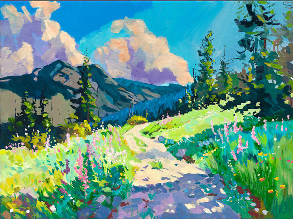 Deschutes Forest In May Print