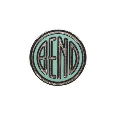 Bend Hard Enamel Lapel Pin