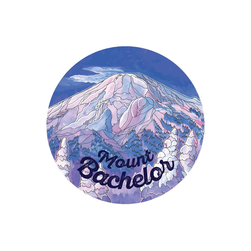 Mount Bachelor Sunrise Sticker