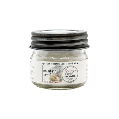 Mountain Trail Mason Jar Candle