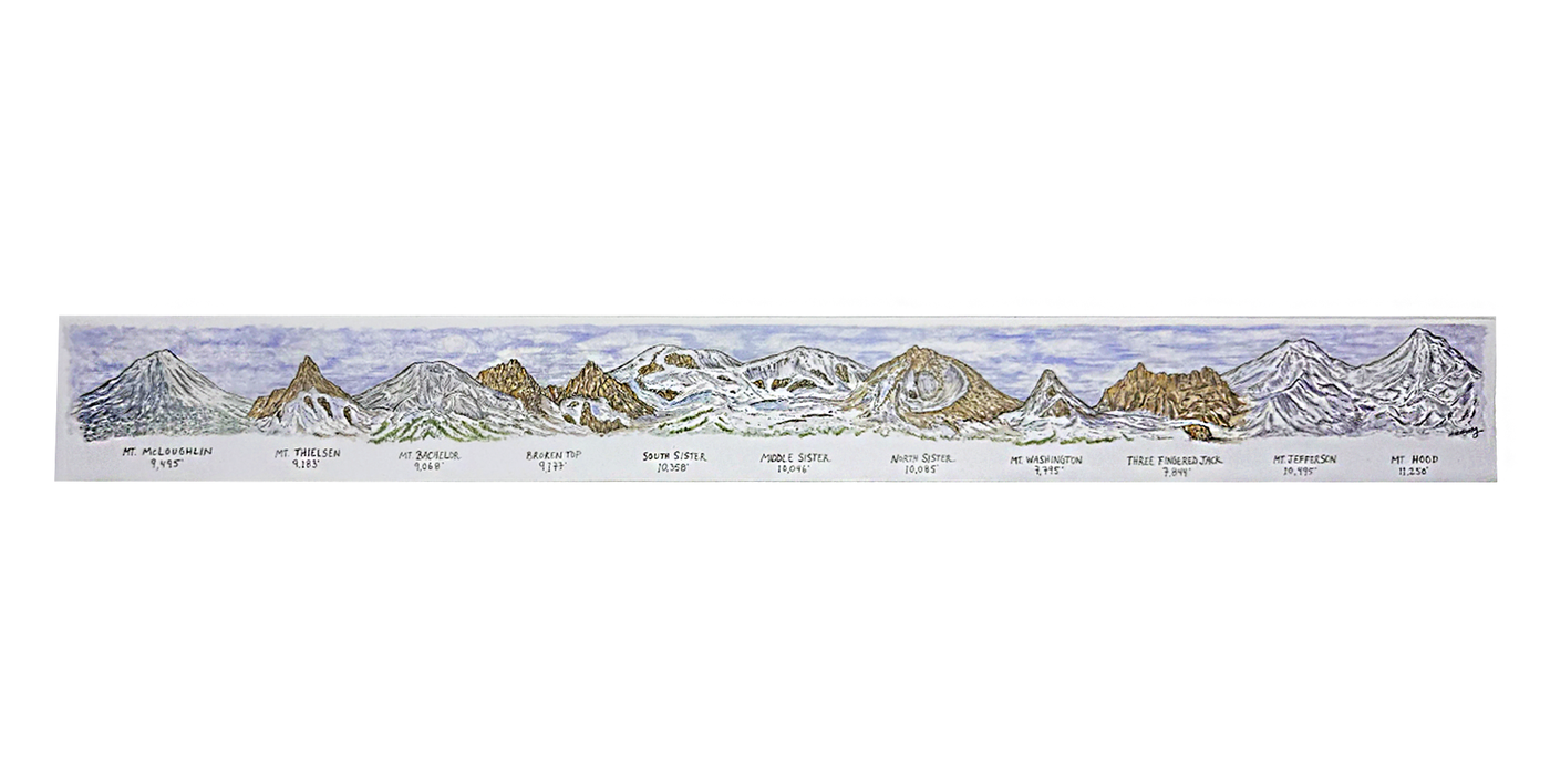 Mountainscape Print