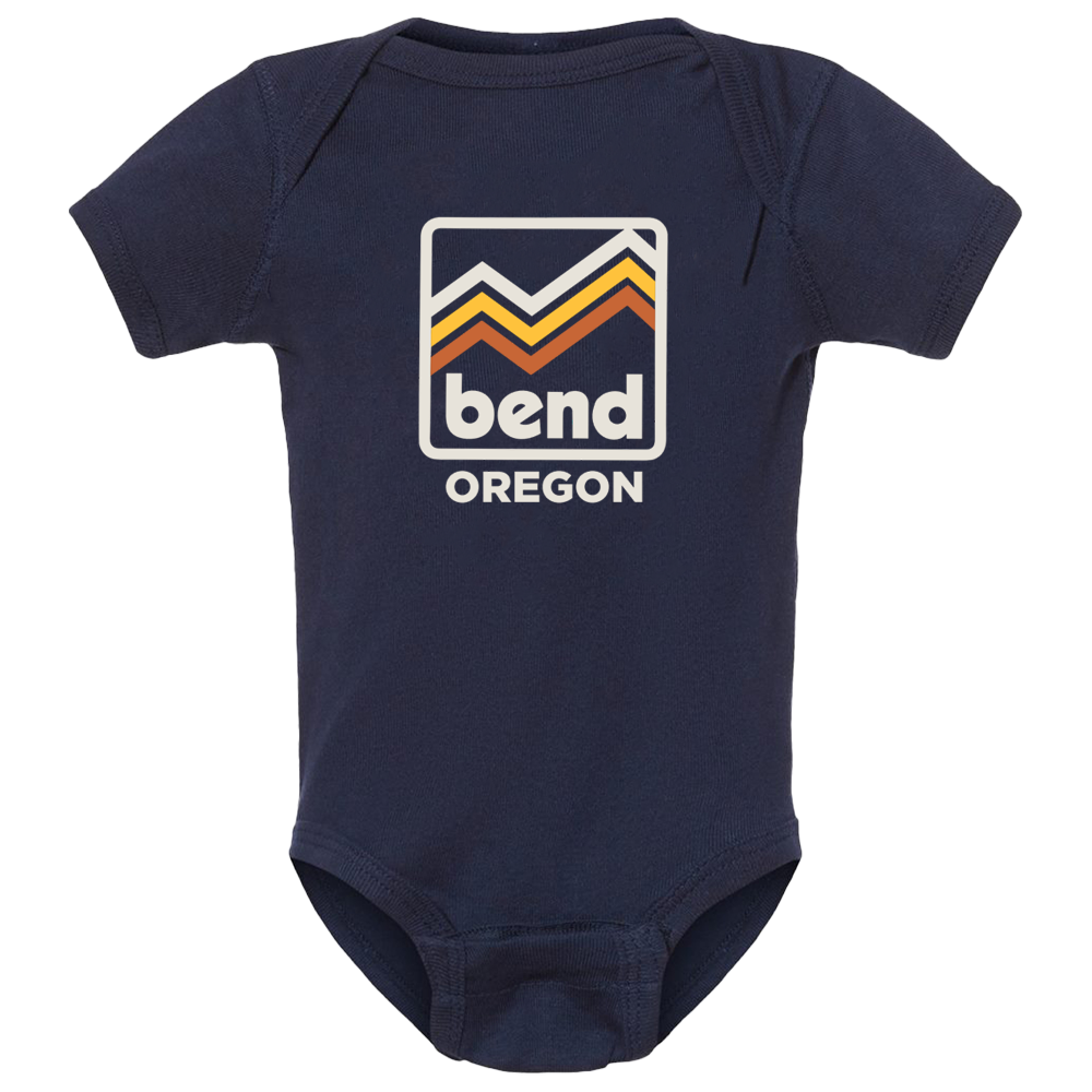 Zigzag Bend Onesie