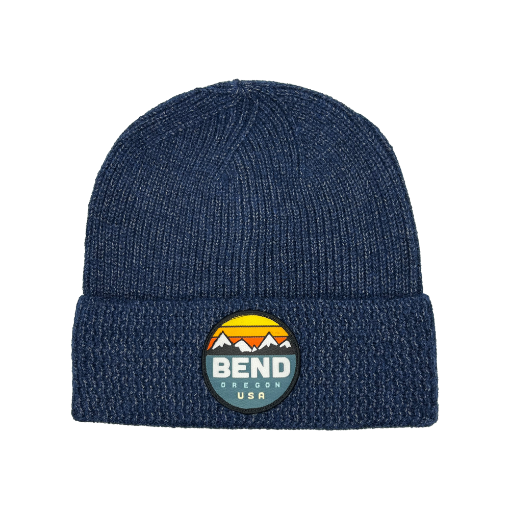 Navy Sunset Beanie