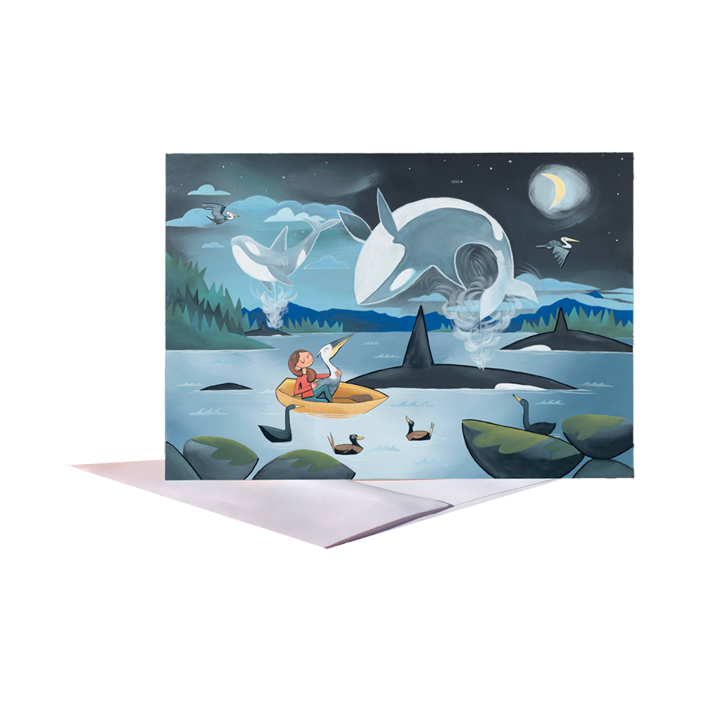 Night Orca Card