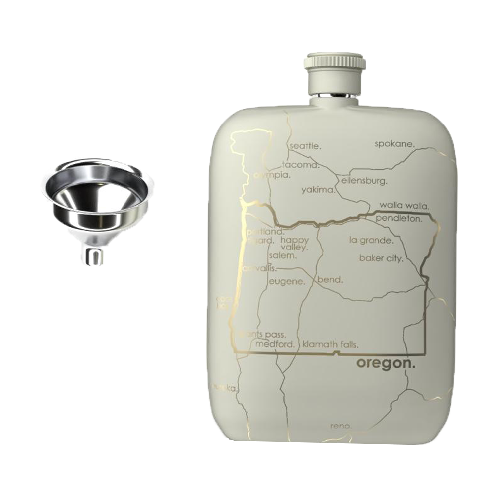 Oregon Pocket Flask