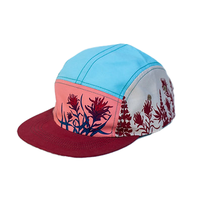 Wild Paintbrush 5 Panel Hat