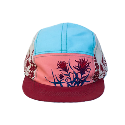 Wild Paintbrush 5 Panel Hat