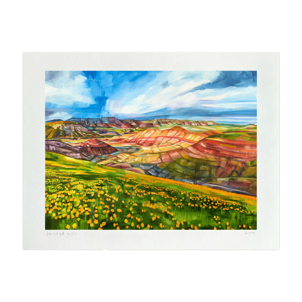Painted Hills Print