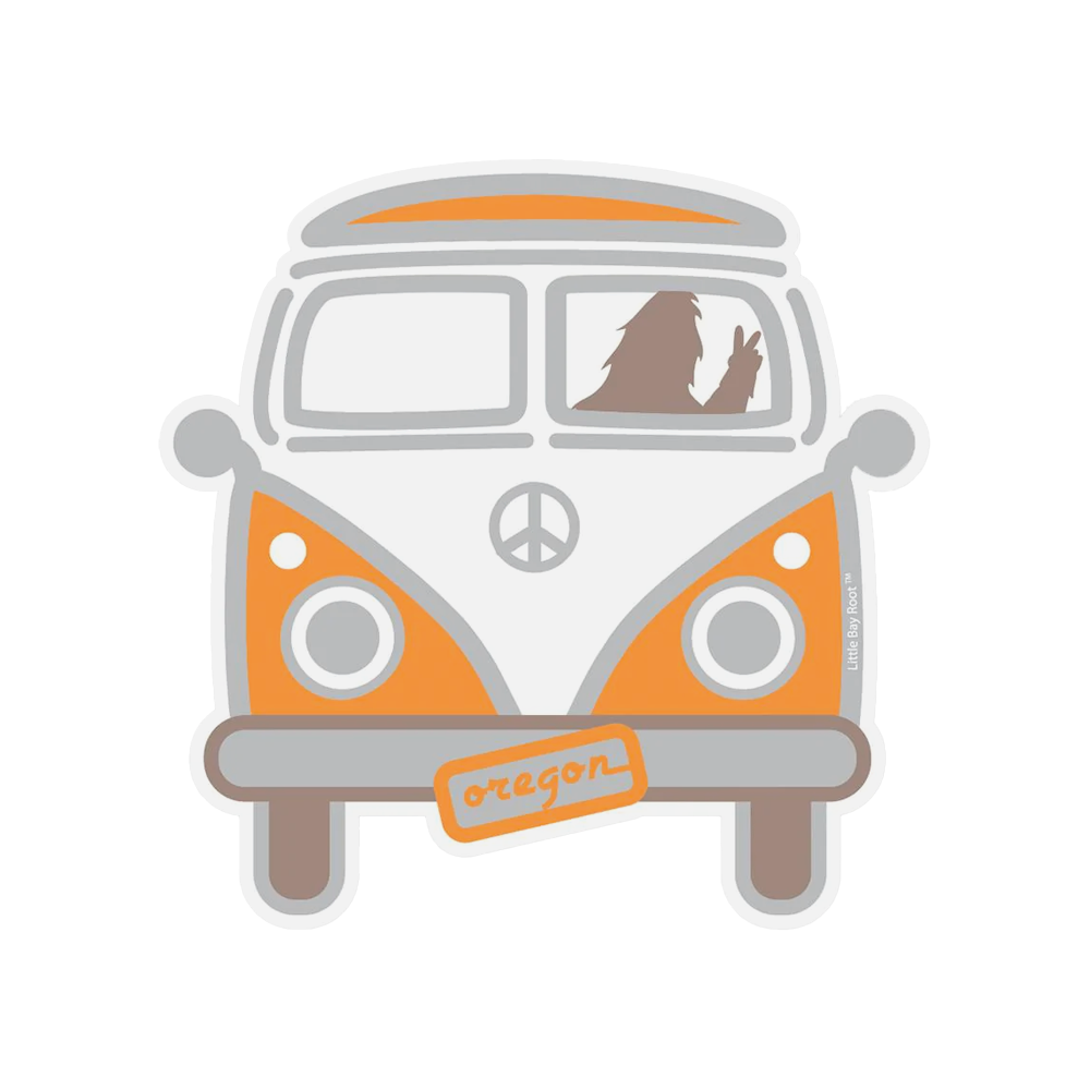 Oregon Peace Van Sticker