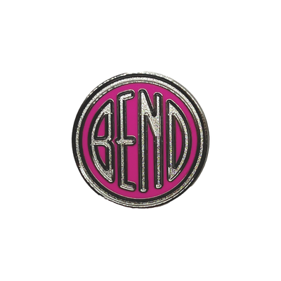 Bend Hard Enamel Lapel Pin