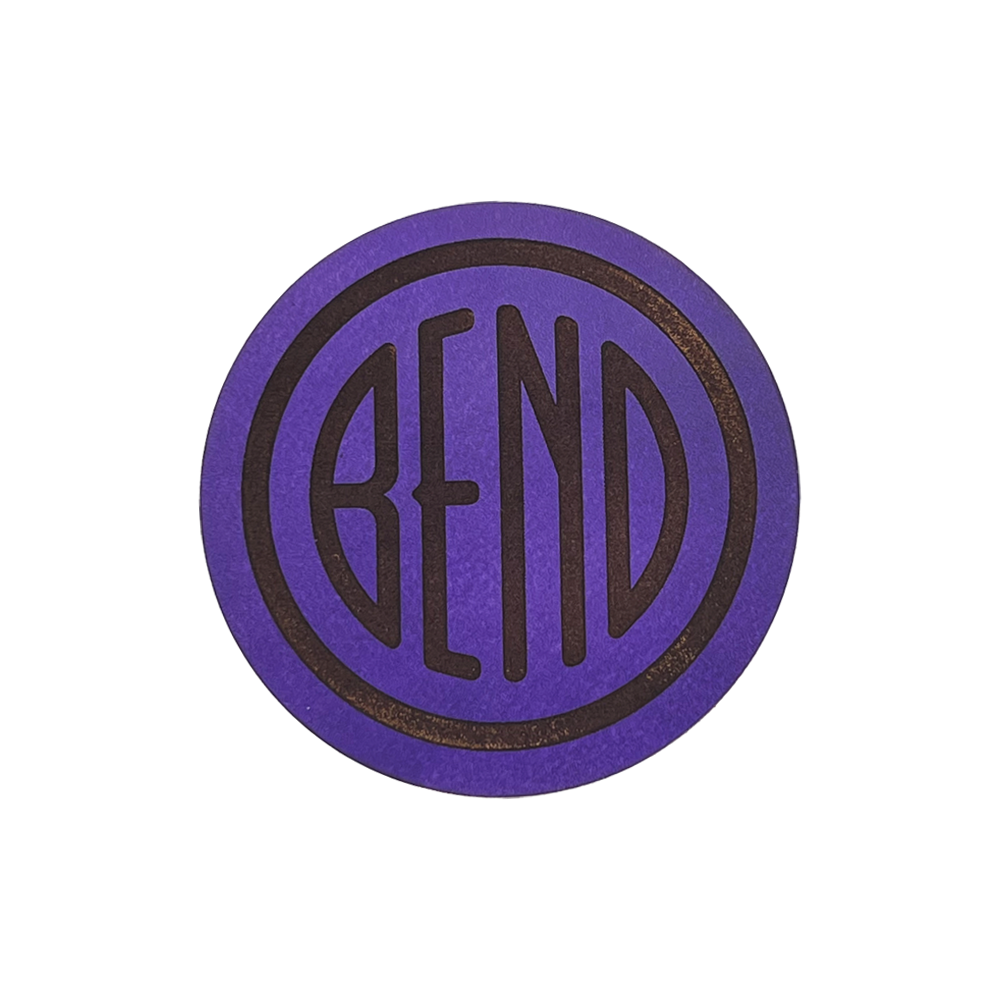 Bend Leather Coaster