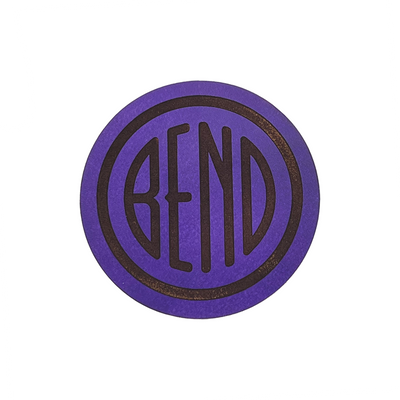 Bend Leather Coaster