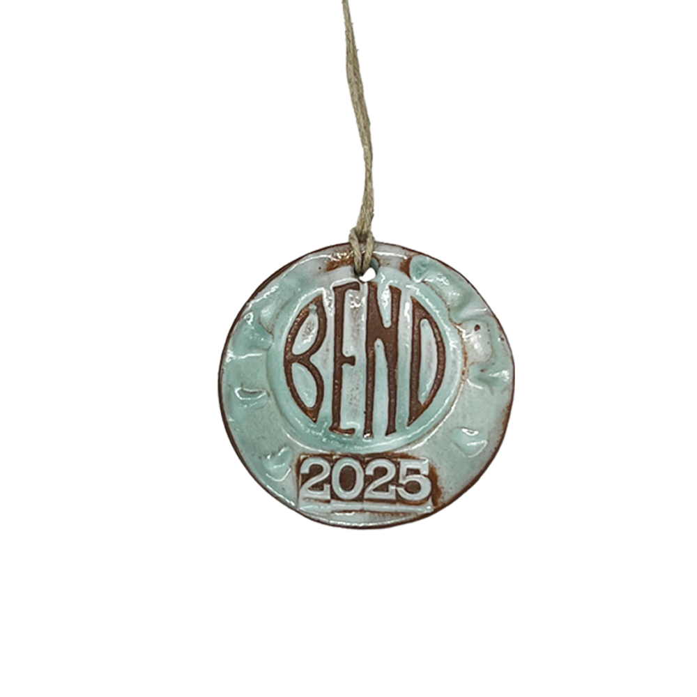 2025 Bend Logo Ceramic Ornament