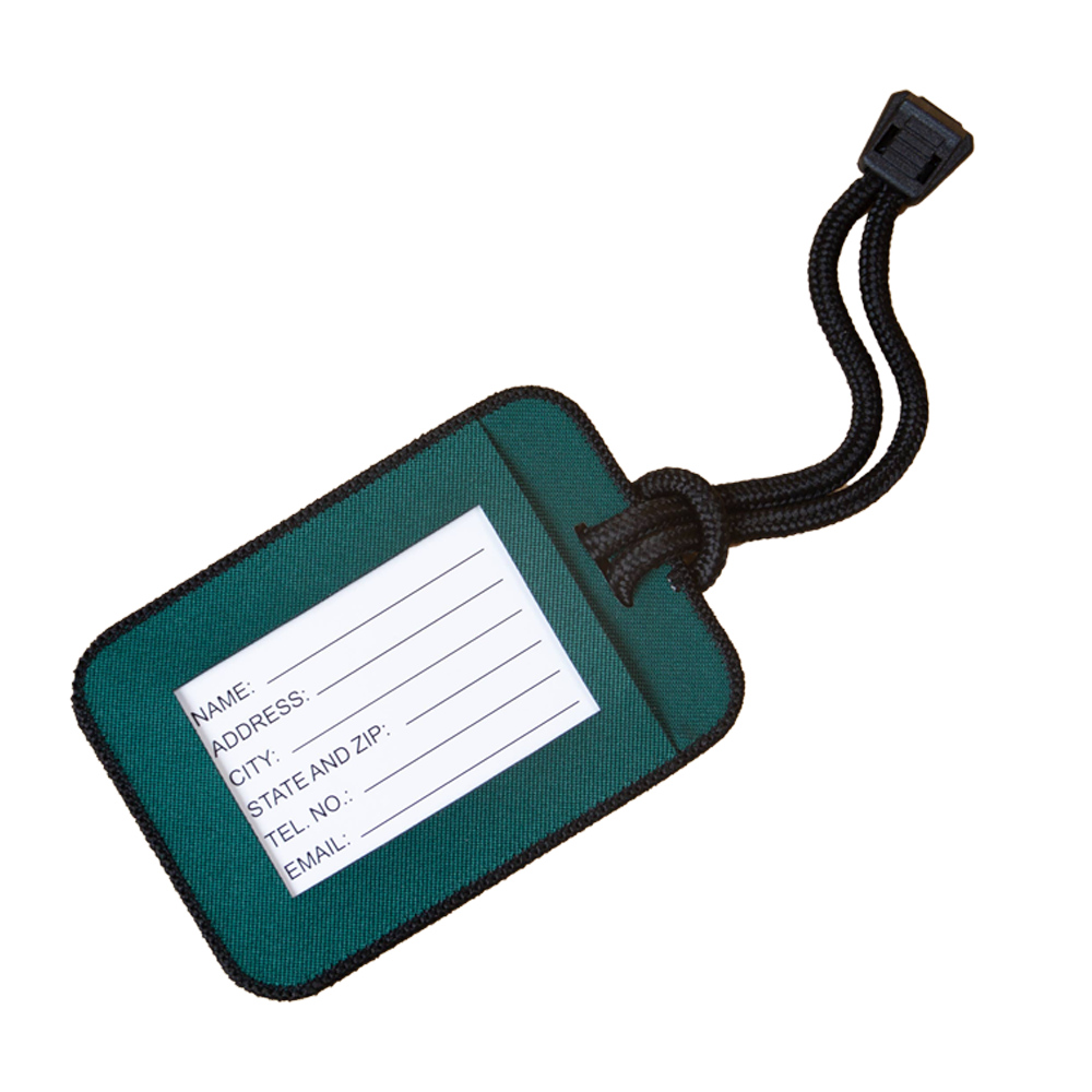 Bigfoot Patch Luggage Tag