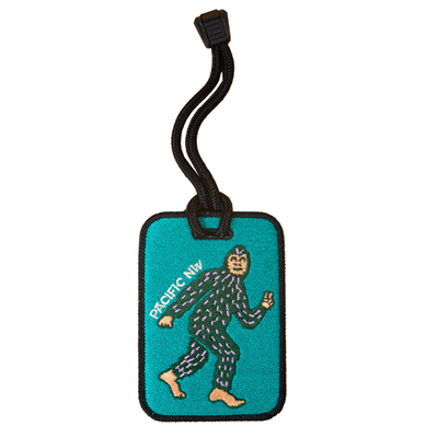Bigfoot Patch Luggage Tag