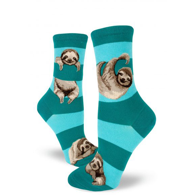 Women's Sloth Crew Socks