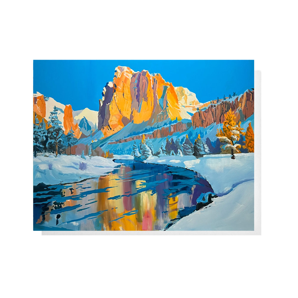 Smith Rock Winter Card