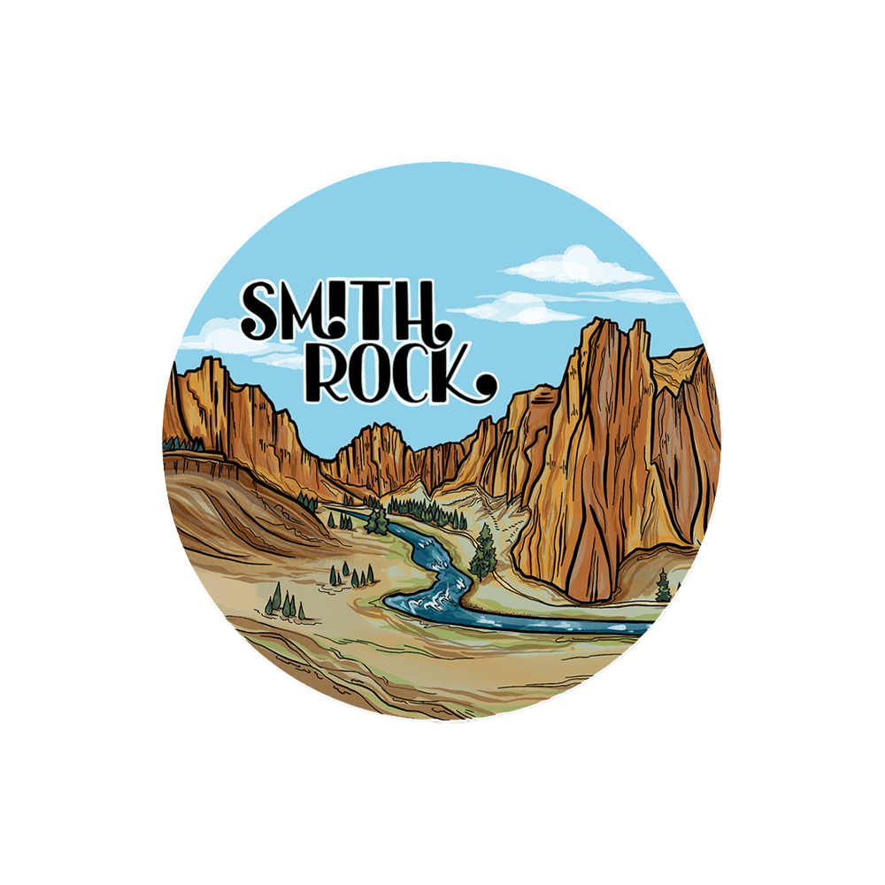 Smith Rock Sky Sticker