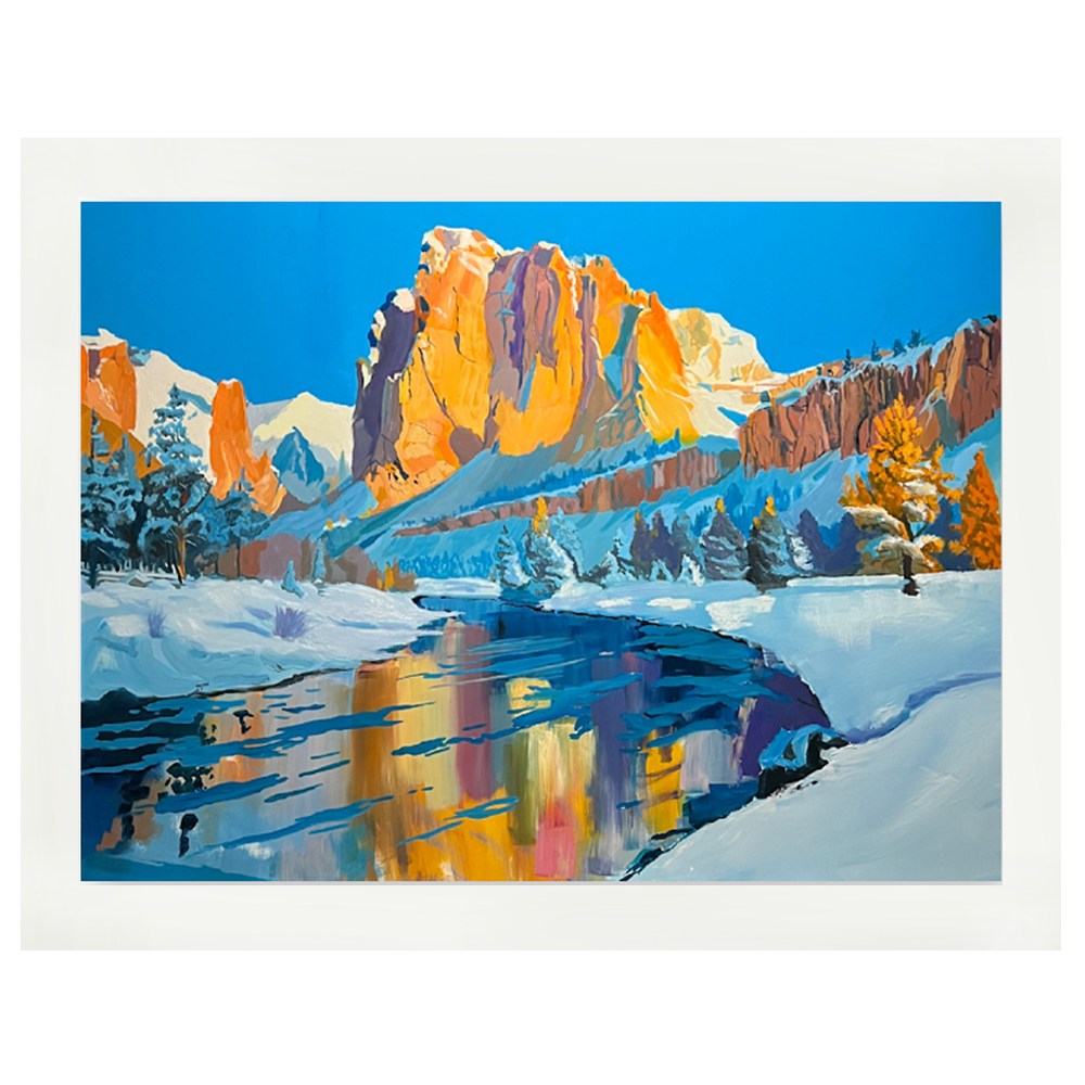 Smith Rock Winter Print