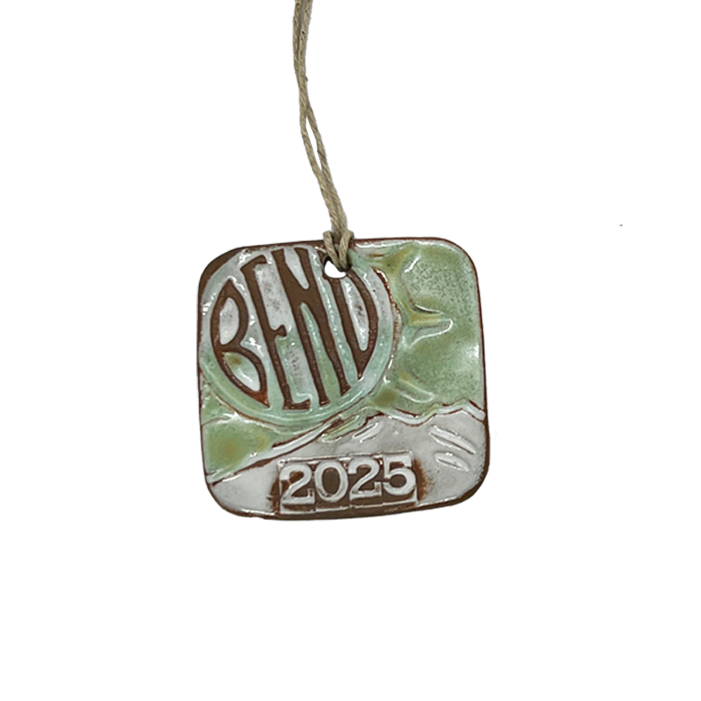 2025 Bend Logo Ceramic Ornament