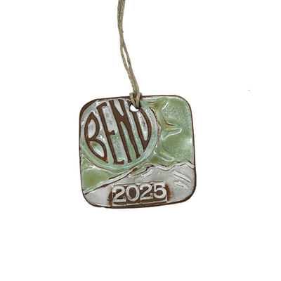 2025 Bend Logo Ceramic Ornament