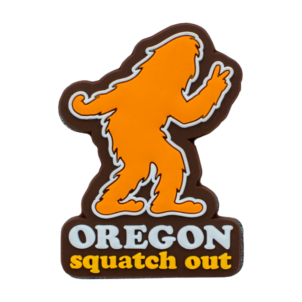 Squatch Out! PVC Magnet