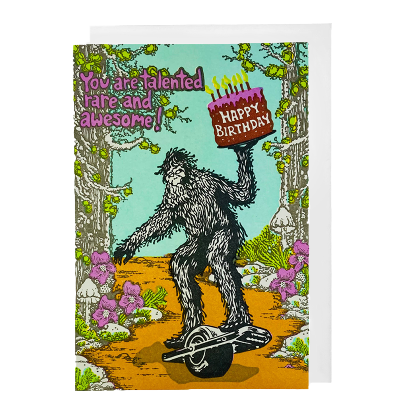 Rare And Talented Birthday Card – The Bend Store