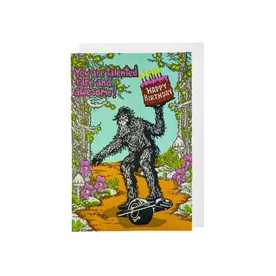 Rare And Talented Birthday Card