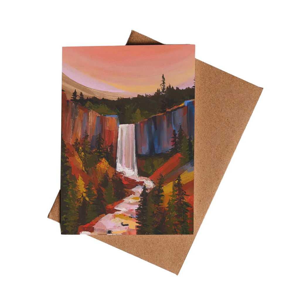 Tumalo Falls Card