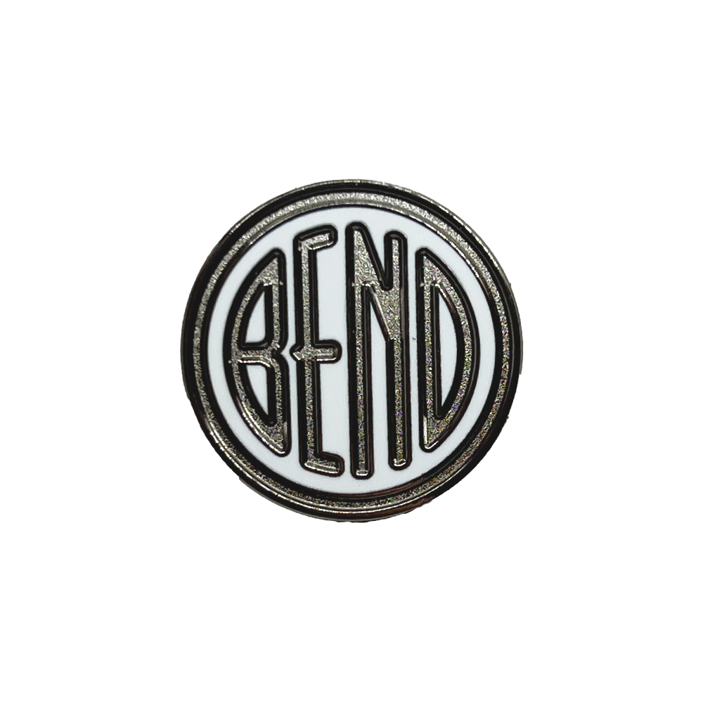 Bend Hard Enamel Lapel Pin