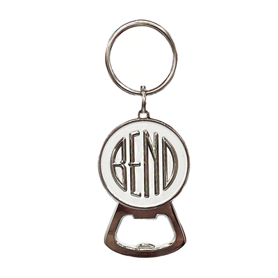Bend Bottle Opener Keychain