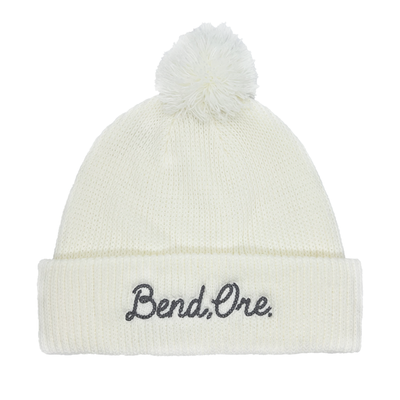 Bend, Ore Cozy Pom Beanie