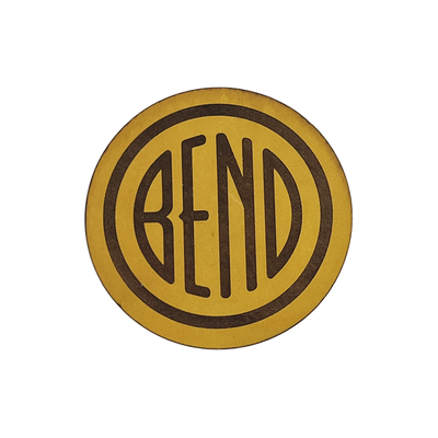 Bend Leather Coaster