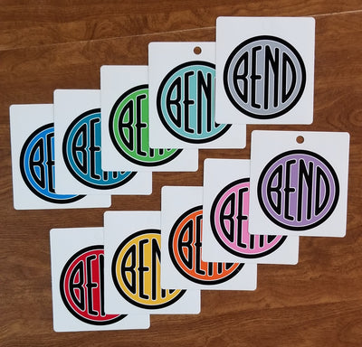 Bend Logo 4" Sticker